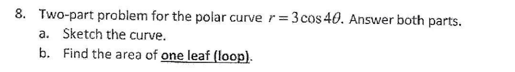 the exercise will be on file please 8. Two-part problem for the
