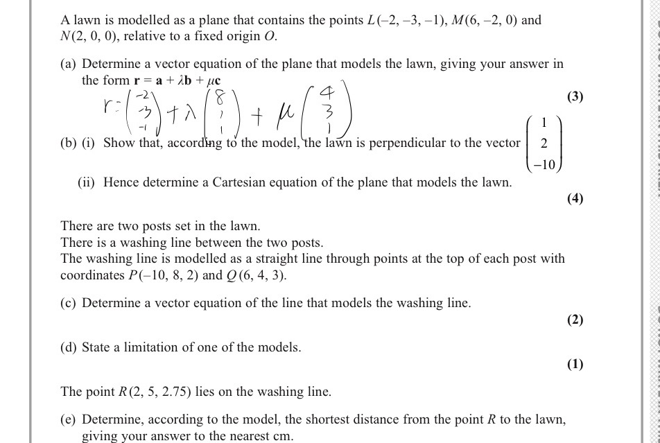 Please show me the process. I think I've solved part a. A