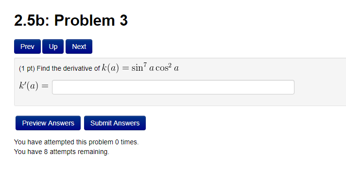 the derivative of f(x) = are-br+4 Assume that a and b are