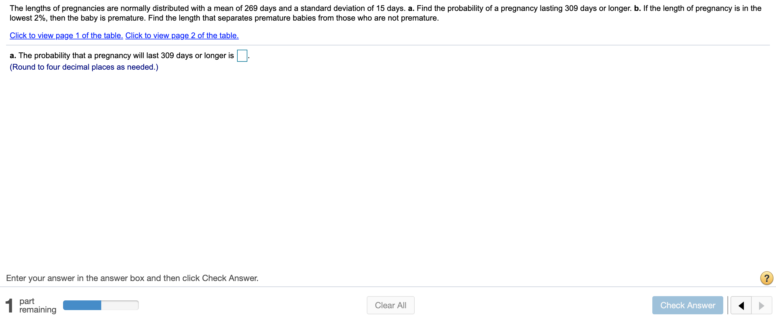 understanding probability. There are two parts to this question which I have