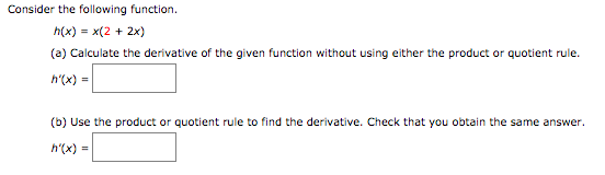 can you help me with this Consider the following function. h(x) =