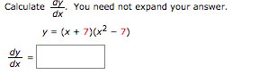 using either the product or quotient rule. h(X= (b) Use the product