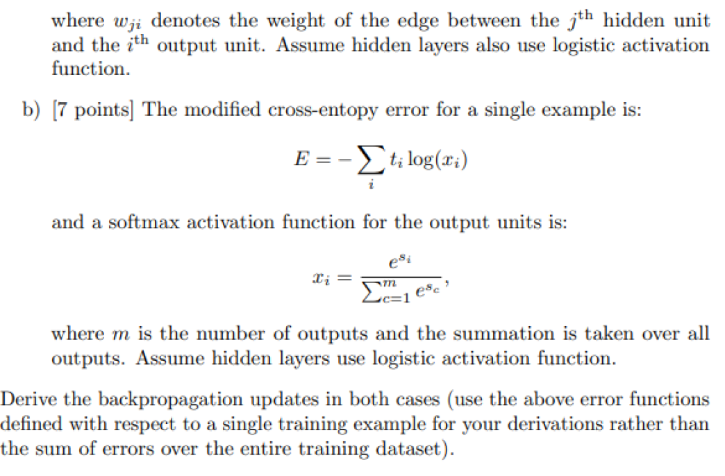network, where 2: denotes output units, 3; denotes hidden units, and .3