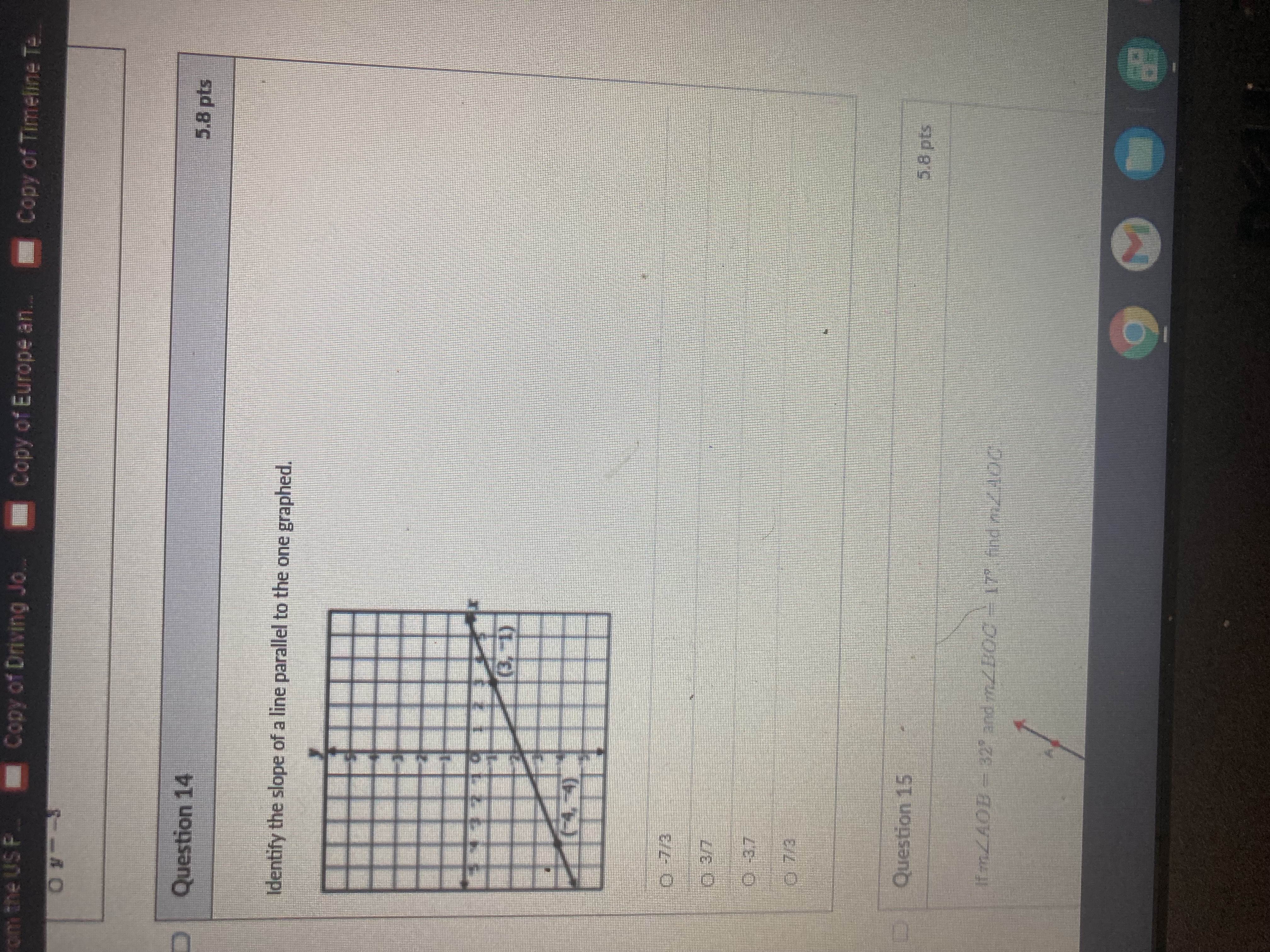 other line. If the two lines are cut by a transversal line.