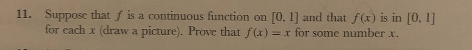  suppose that f is a continuous function on [0, 1] 11.