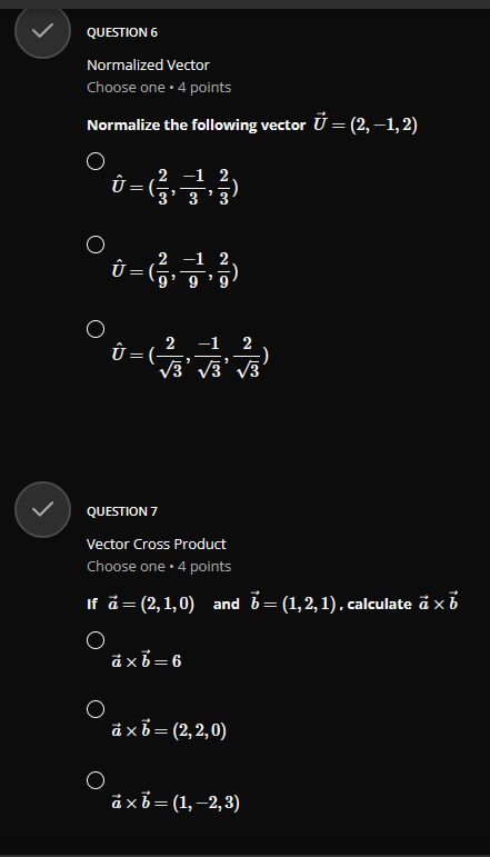 Angle between two Vectors Group . 3 questions Given the vectors a=(1,0,1)