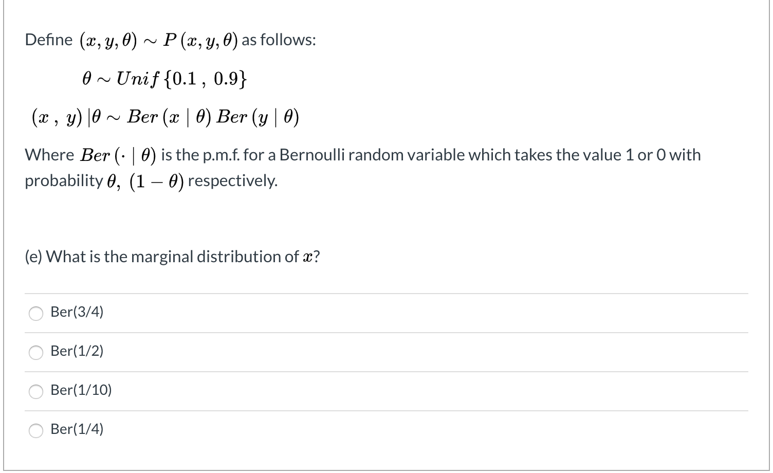 please help me with solving this 3 dimension probability problem Define (x,