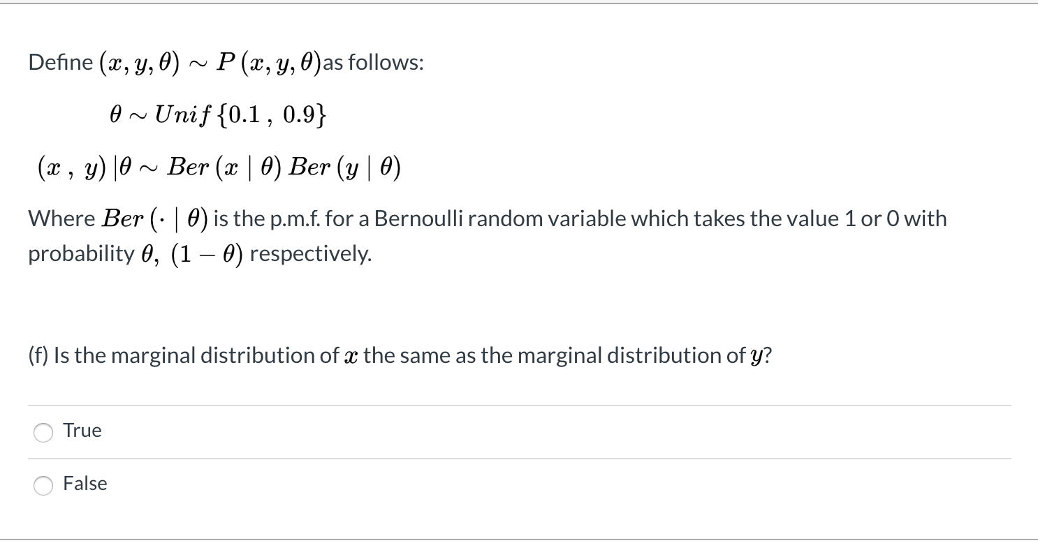 y, 0) ~ P (x, y, 0) as follows: 0 ~ Unif