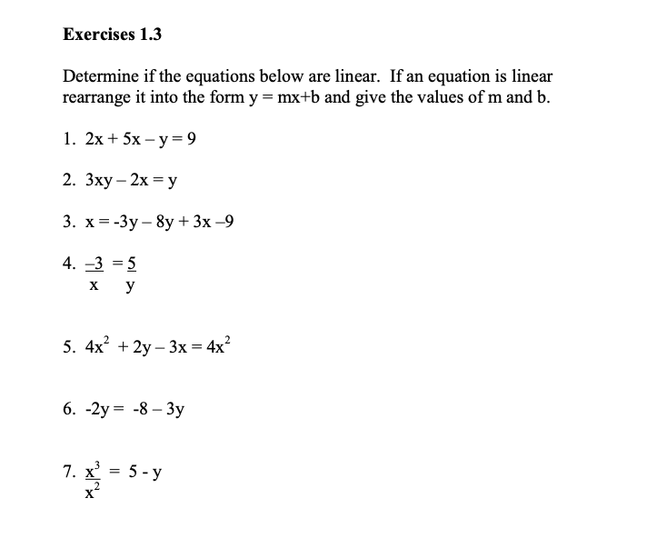 Please help me solve these problems! Please provide explanations / work shown
