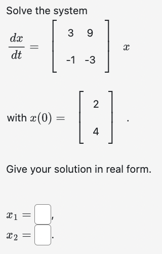 understand better. Thank you!Part A Consider the linear system a. Find the