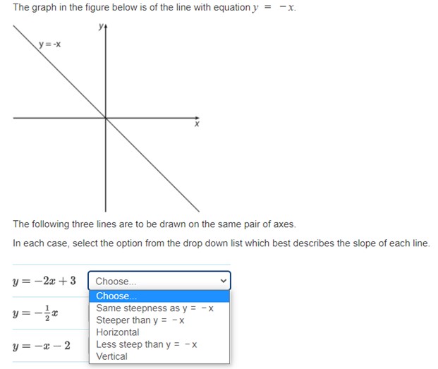 .__J._. ___._..._;_.._..___ I I The equation for Line A is The equation