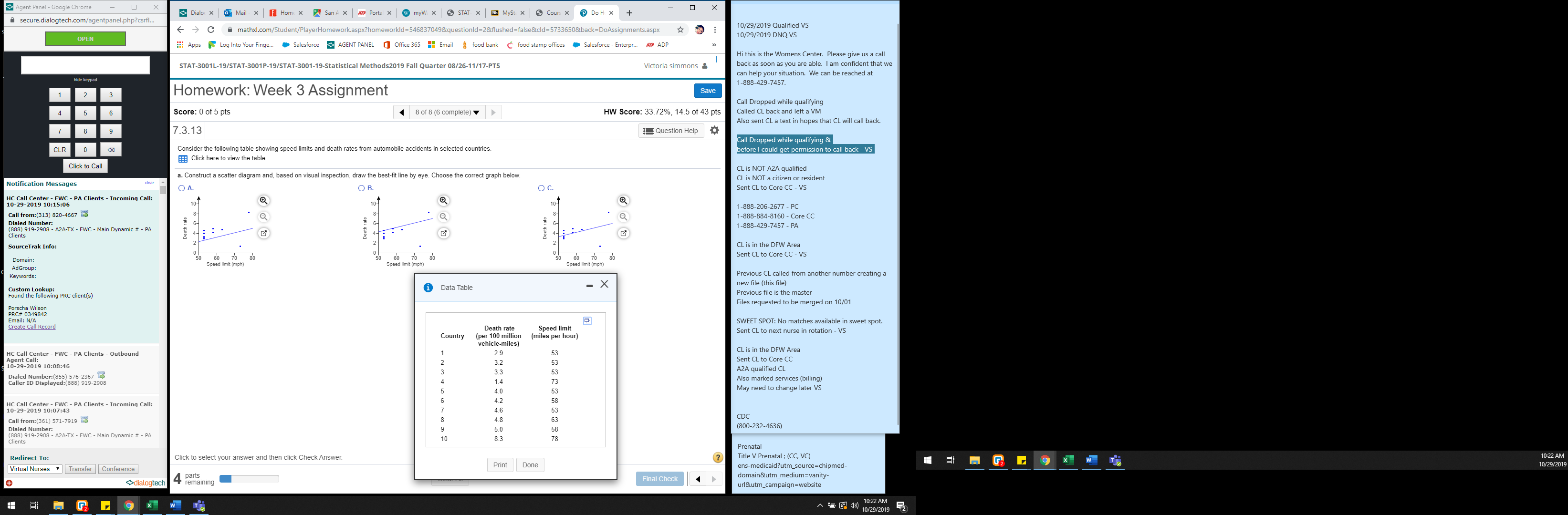 Ag O X secure.dialogtech.com/agentpanel.php?csrfl. Dialo x | @ Mail - x