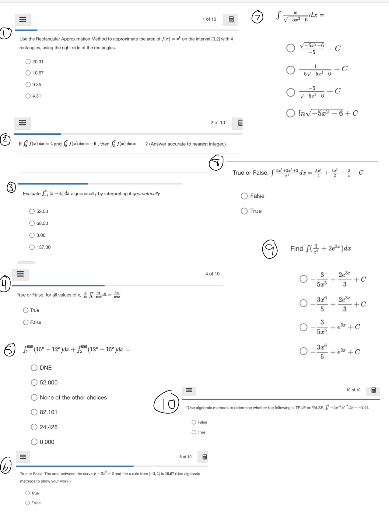PLEASE HELP - 1of10 [ @ f\\/fd'\" 0 e Use the Rectangular