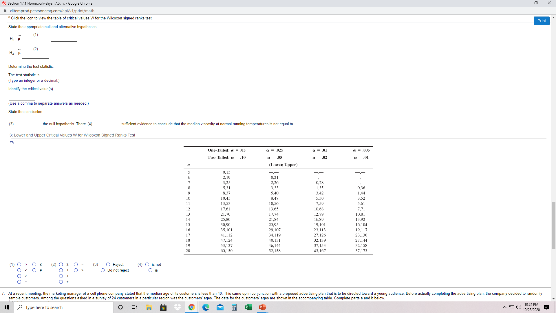 problems 5-7 Section 17.1 Homework-Eliyah Atkins - Google Chrome X xlitemprod.pearsoncmg.com/api/v1/print/math O