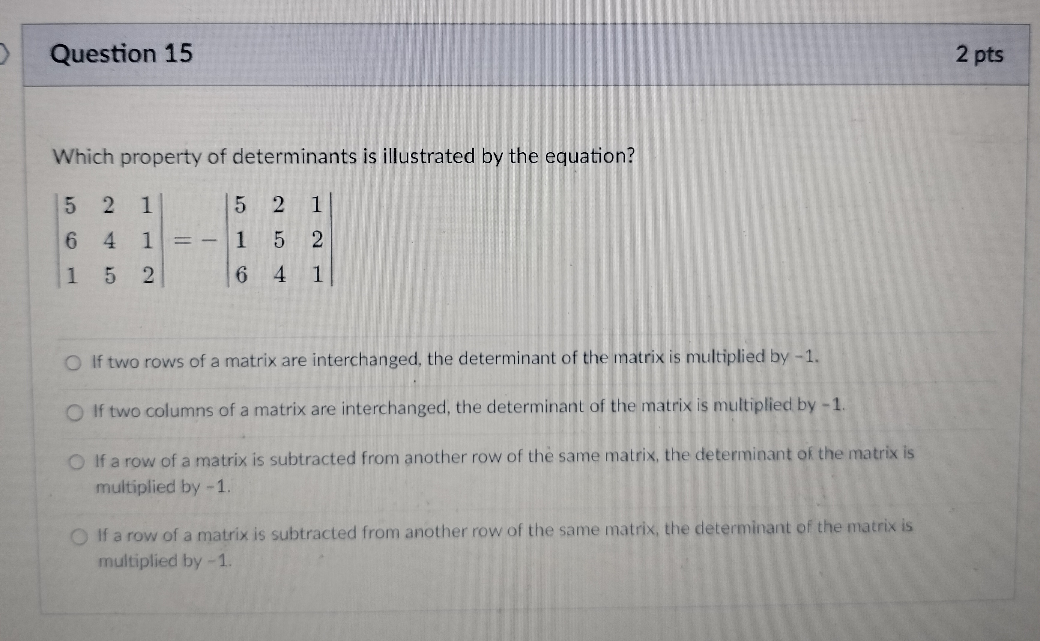 proof of computations needed. 1 2 -2 0 1 3 A =