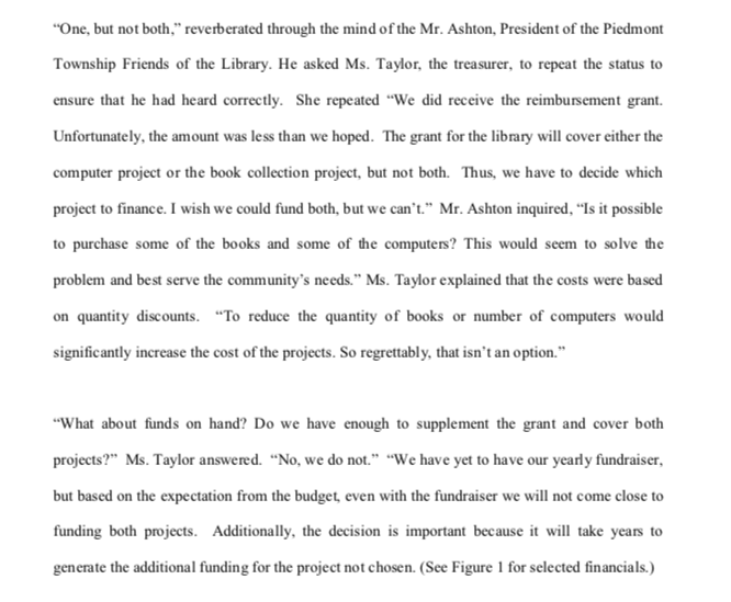 Identify the irrelevant incremental cash flows. Calculate the net present values