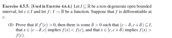 Can you help me with this Real Analysis problem, please?(Just the one