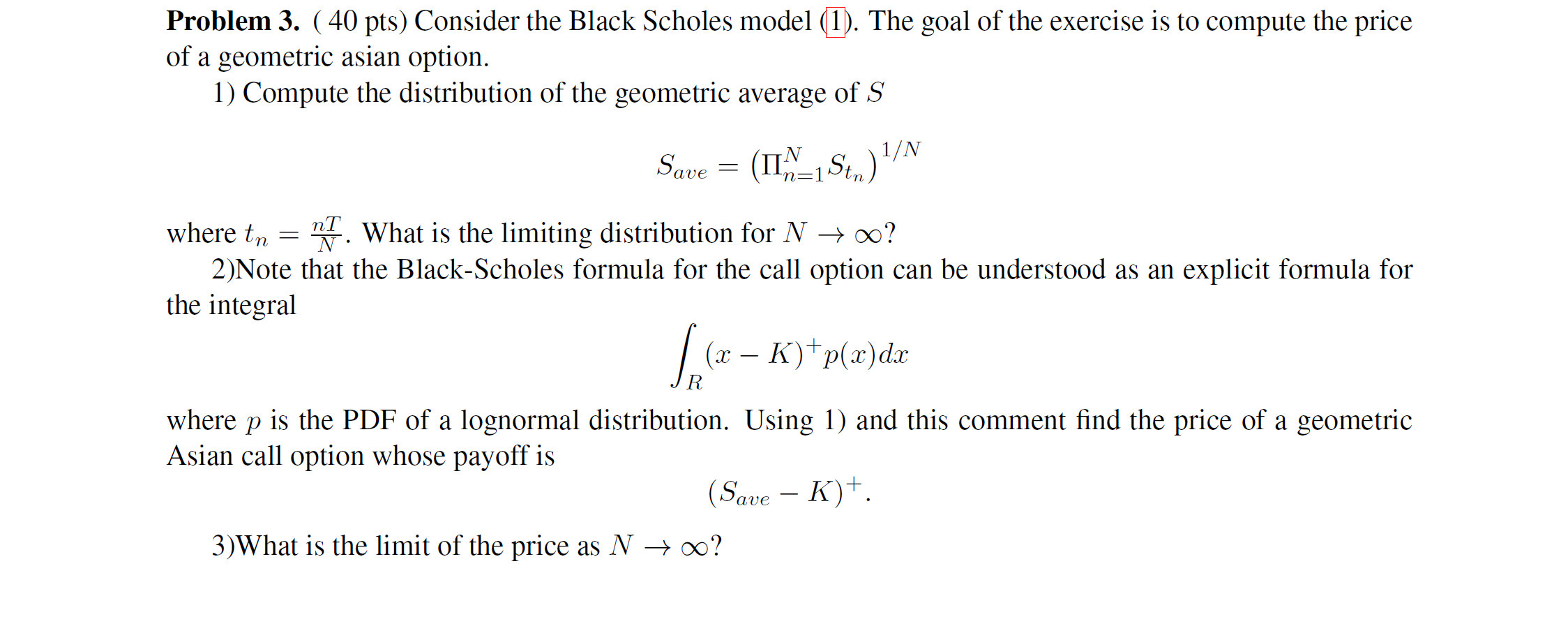 Please solve this Financial Engineering question. Thanks in advance! Problem 3. (