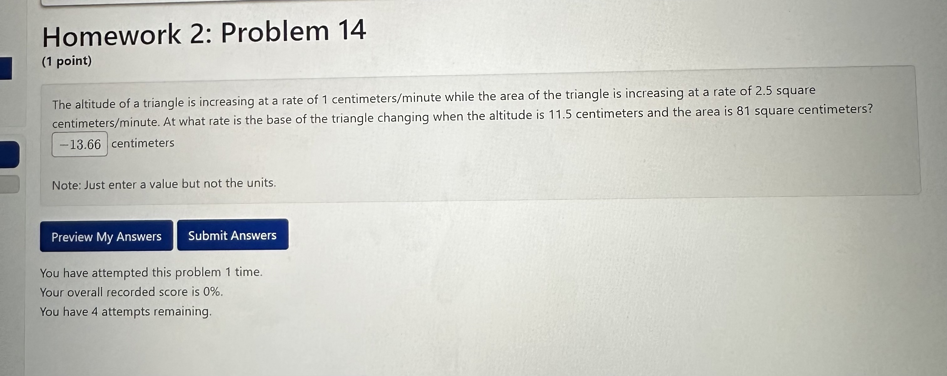 of 14 + ft/s. Find dy / dt. dy/dt = ft /