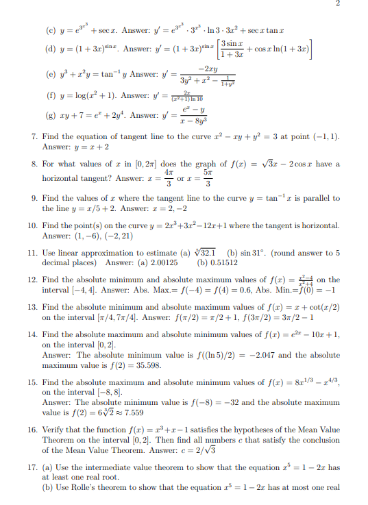 there, I just want to know how to solve them? So can