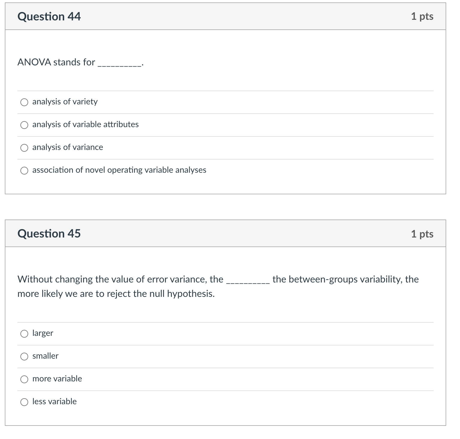 lying O forgiveness Question 28 1 pts A researcher nds that the
