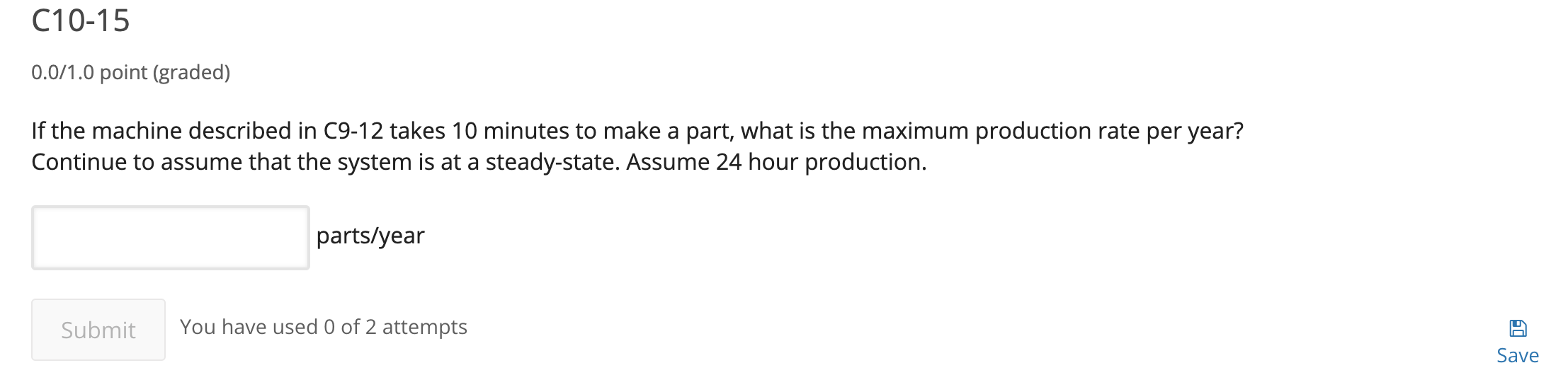 the machine is down? Enter your answer as a percentage (XX.X) without