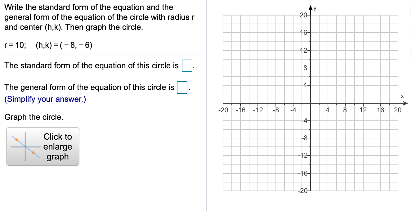What is the correct answer for this question?1. Write the standard form