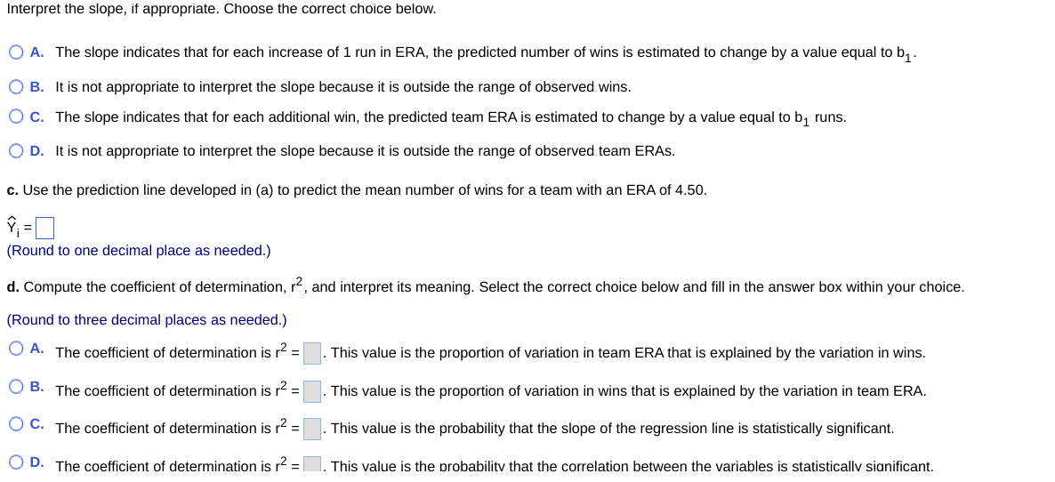 a recent season to determine which variables might be useful in predicting