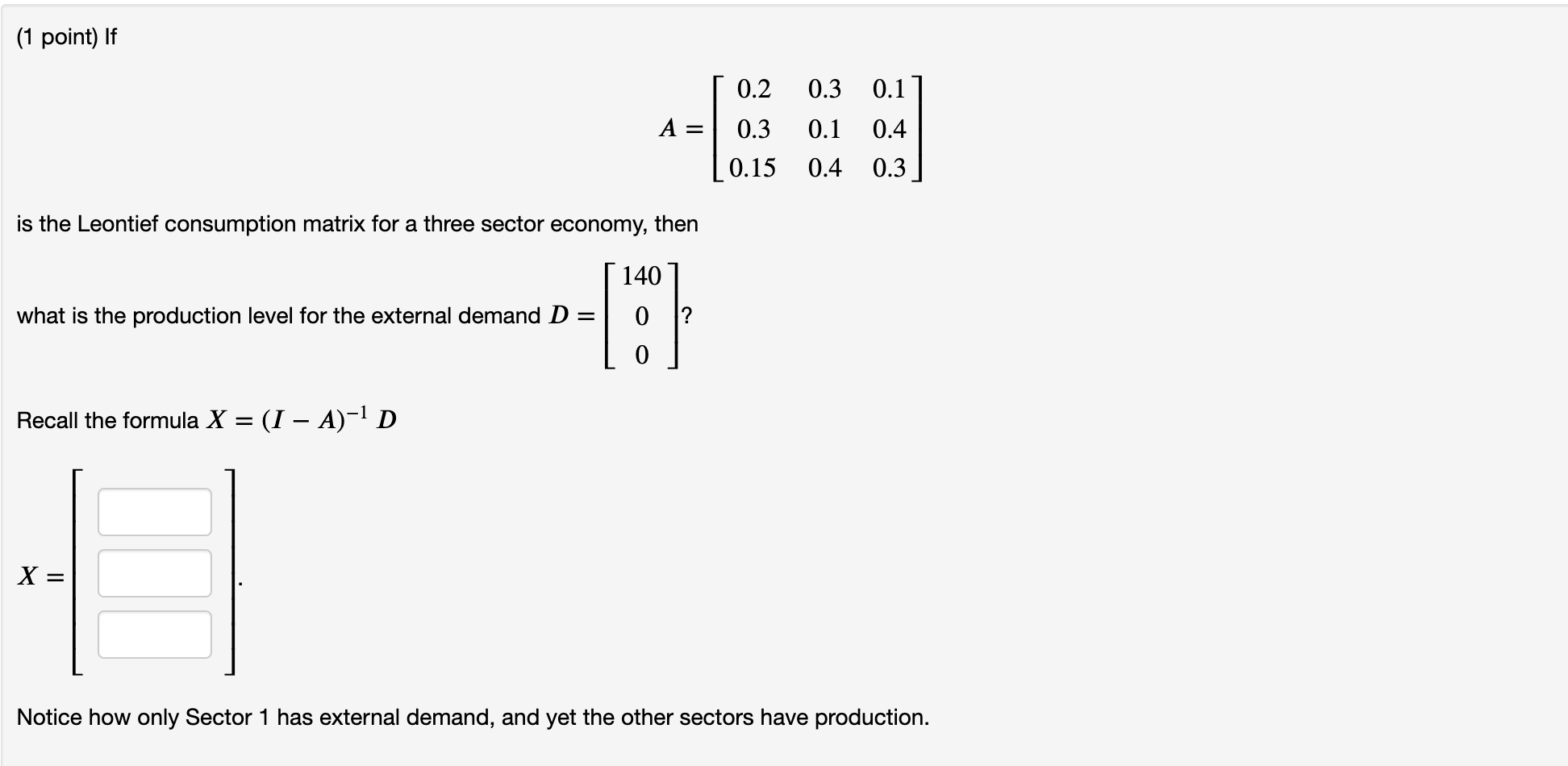 Can you help me solve these problems? (1 point) If 0.2 0.3