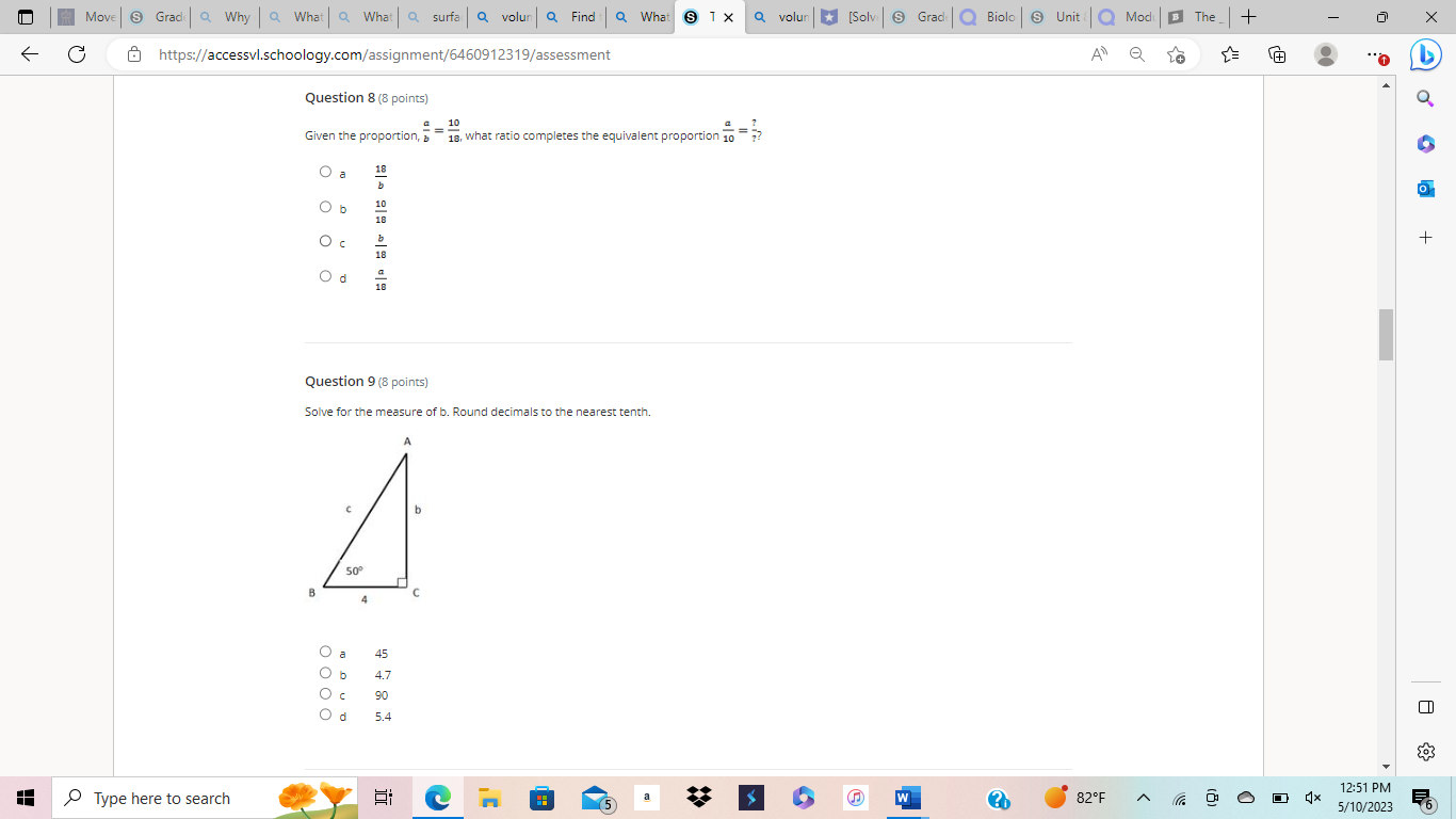 c 47.56 O d 68% Type here to search 82' F 12:49