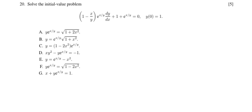 y(0) = -3. A. y = =x'-1-yr +2r-+25 B. y= =x-1-v+123+2+2+25 C.