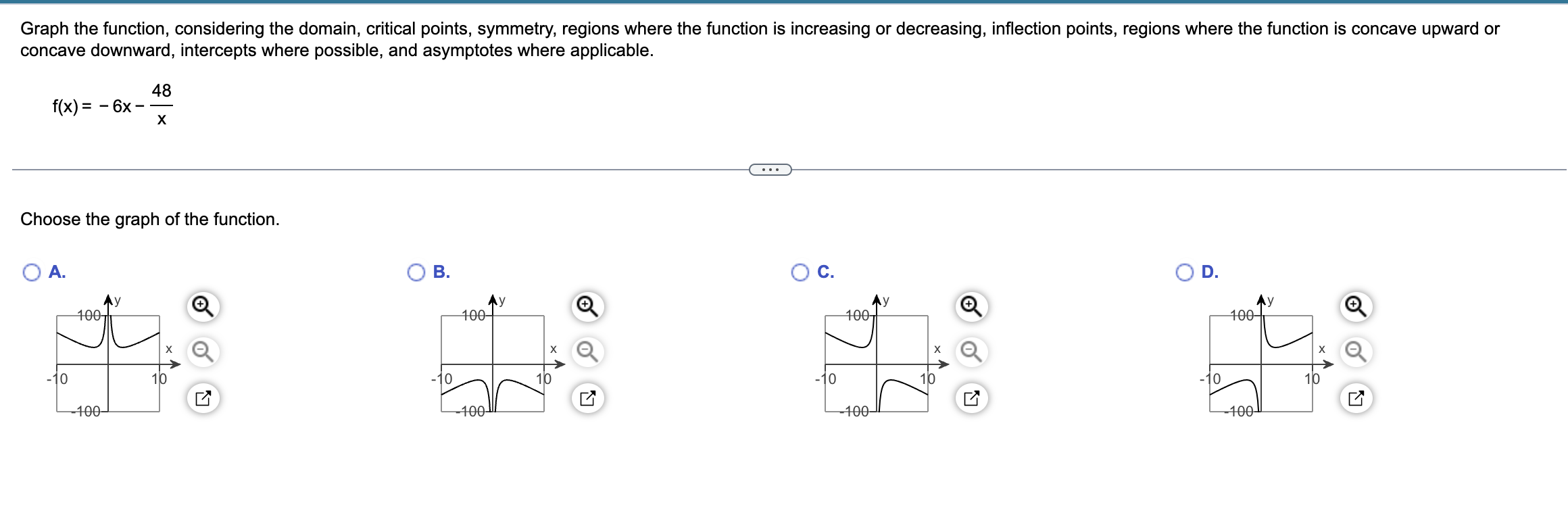 in interval notation. Use integers or fractions for any numbers in the