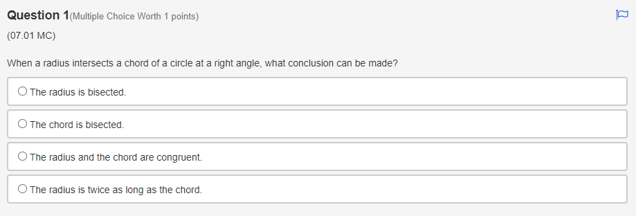 36 O 27' O 630\fQuestion 10(Multiple Choice Worth 1 points) (07.01 MC)
