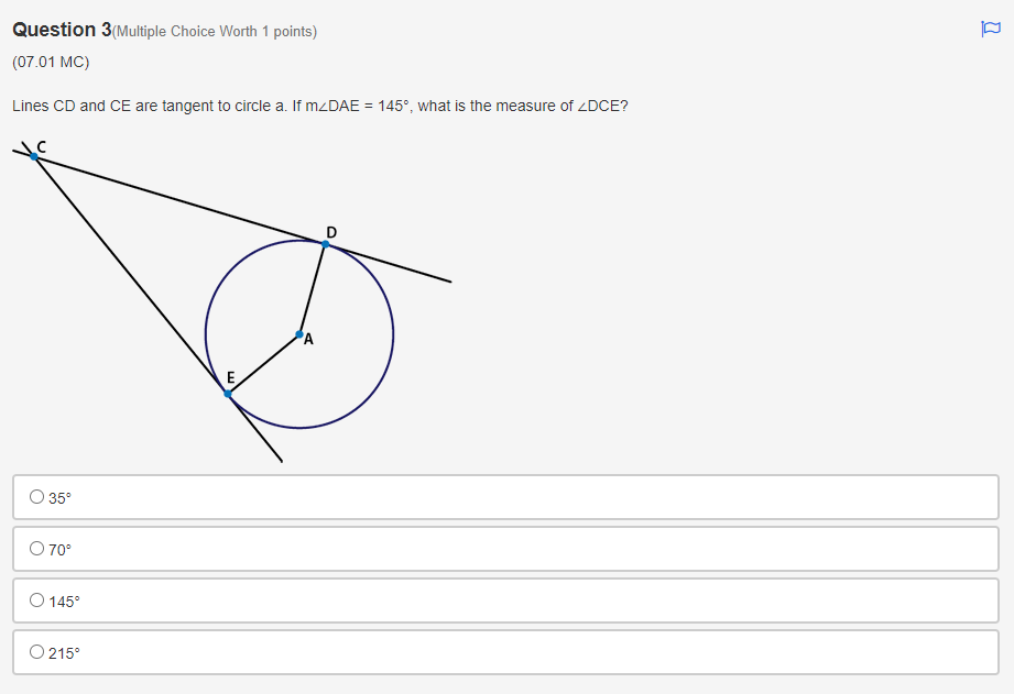 A B If mBC is 96, what is mCD? O 96' O