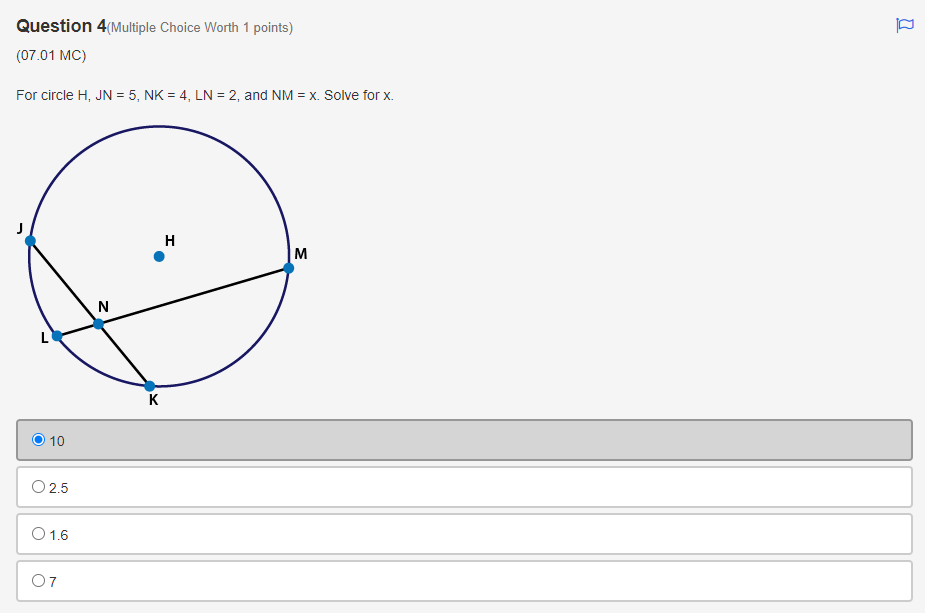 22' O 52' O 148Question 1(Multiple Choice Worth 1 points) (07.01 MC)