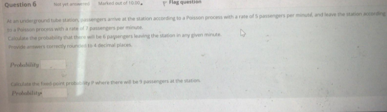 i stuck here solve this question Question 6 Not yet answered Marked
