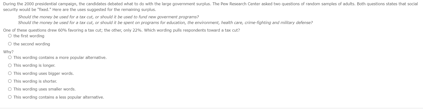 UPDATE YOU ON SOMETHING 1. 1A. A sociologist wants to know the