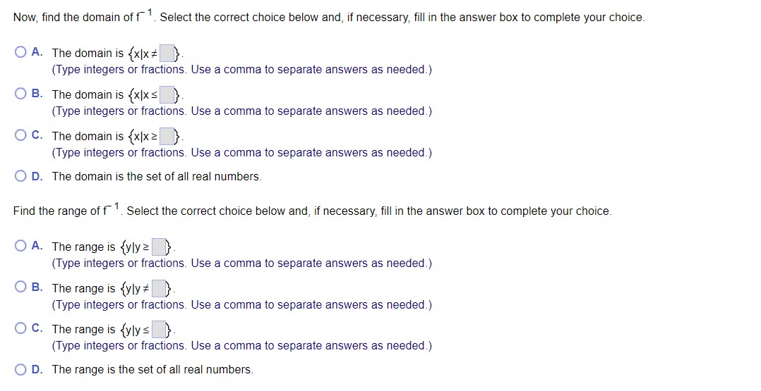 Find its inverse and check your answer. (b) Find the domain and