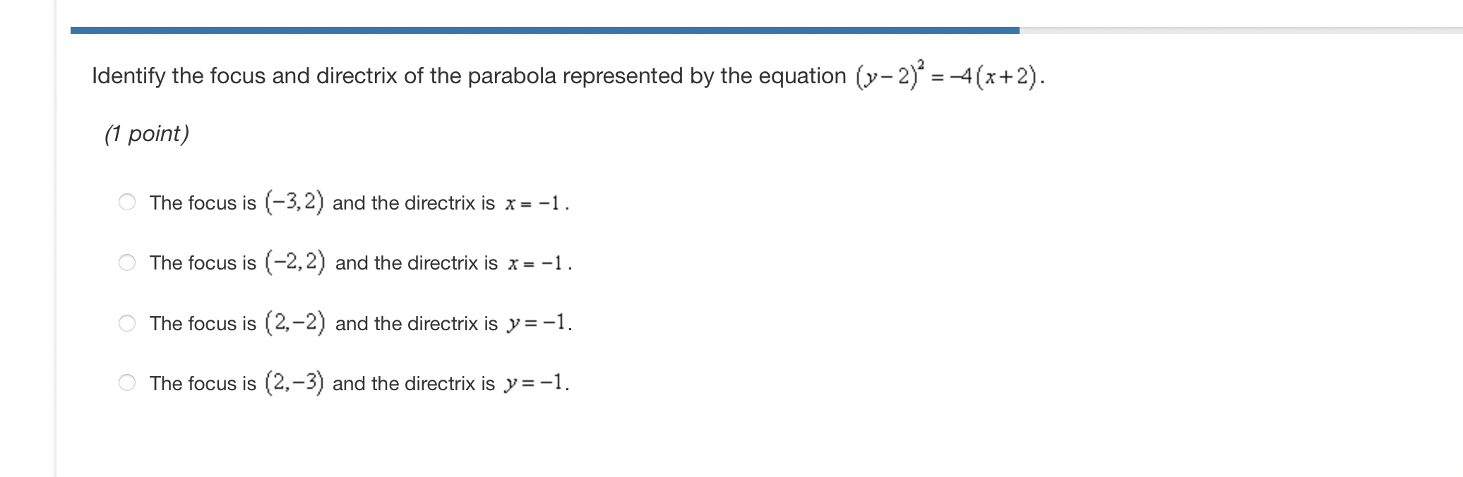 O - log(x+y) -1 O log(x+y)2Find the zero or zeroes of the