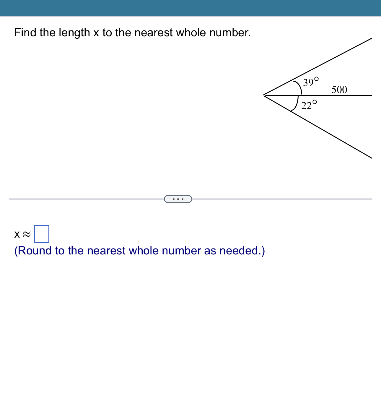 long and makes an angle of 1.6 with the horizontal. What is