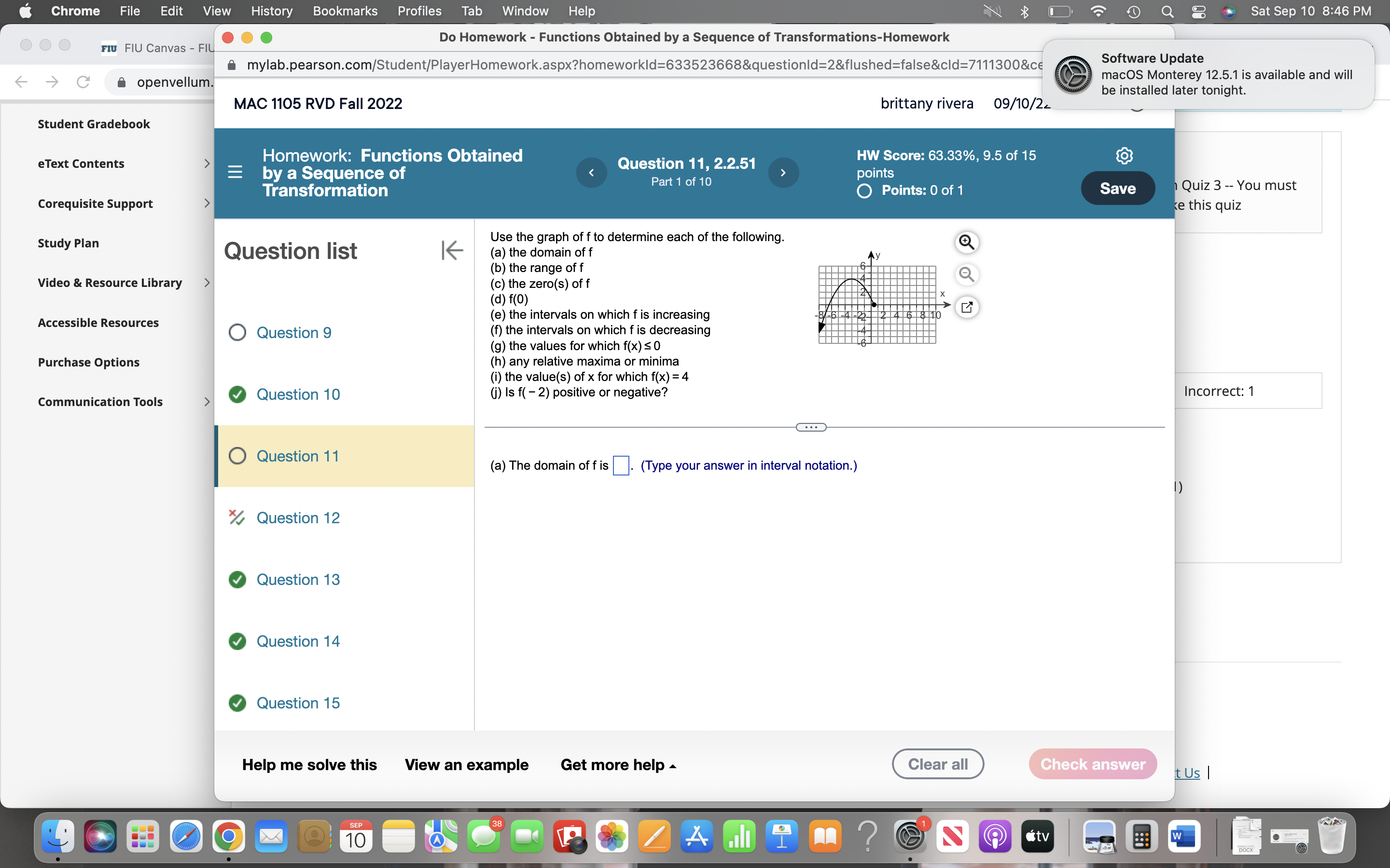 Chrome File Edit View History Bookmarks Profiles Tab Window Help Q