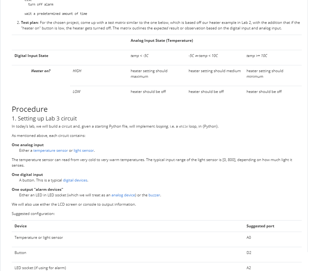 Studio Grove Starter Kit for Arduino). For input sensors, pls use button(digital)