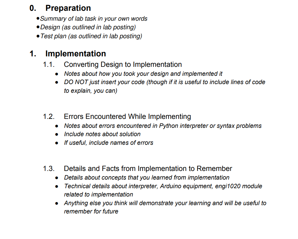 advance. Purpose and Outcomes The scenario: You are creating an environmental monitoring