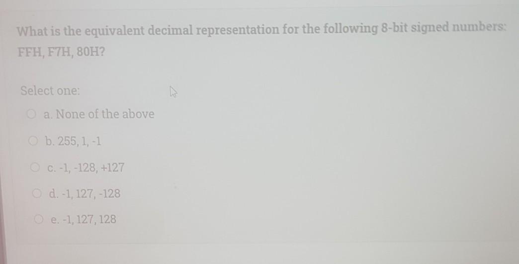 right by three hits lect one: a divide by 8 b. multiply