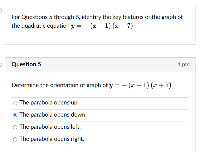 (5, 0). Choose the correct factored form of the expression. 0 0(2: