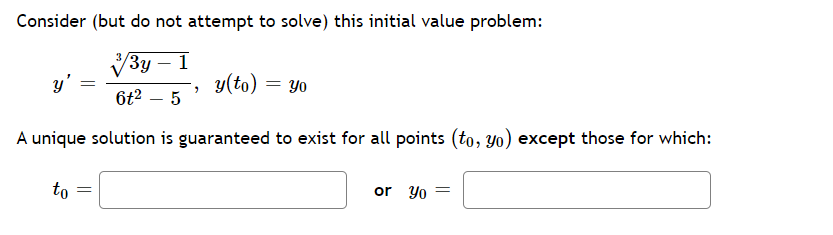value signs., 3:172 8mg + 5 Solve the ODE: y = ,
