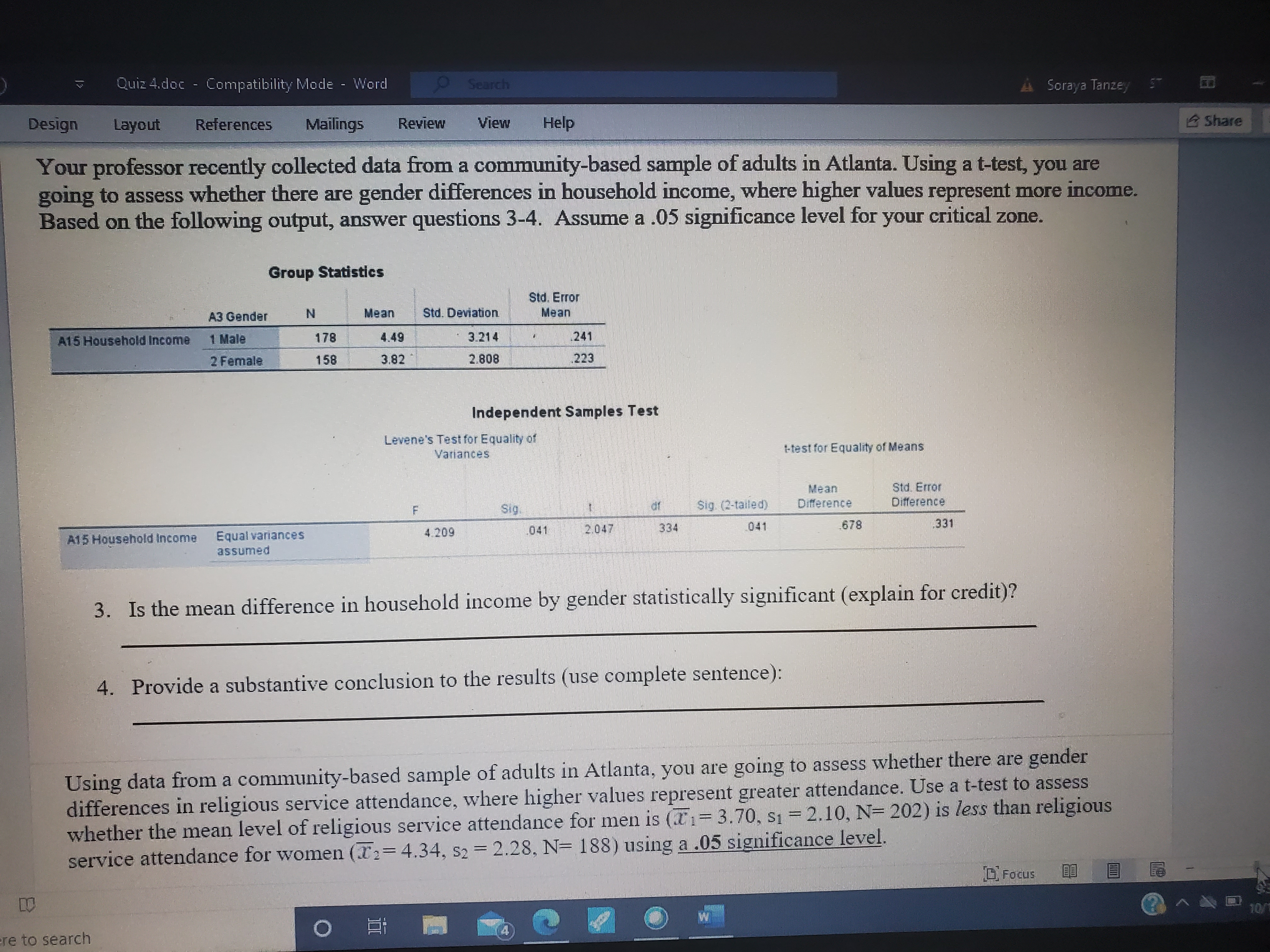 Hello. I need help with this statistics problem please. I am doing