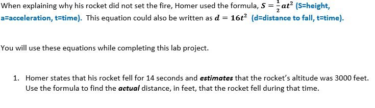  When explaining why his rocket did not set the fire, Homer