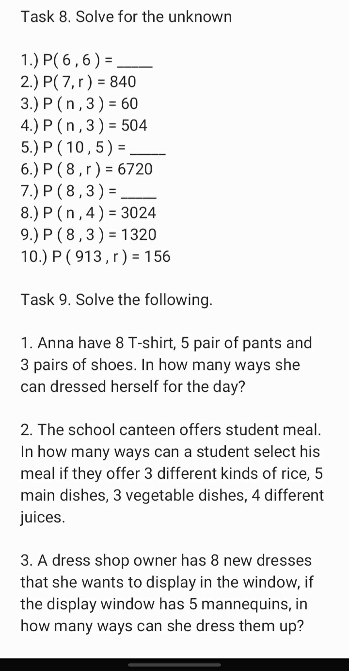 - a1\" + a8 Task 3. Factor the polynomials below. 1.) X2
