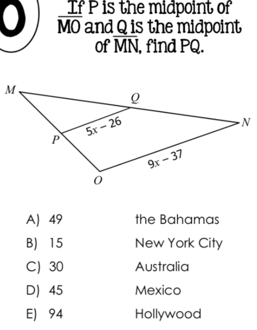 90 were bored C) 96 wanted to show off D) 110 wanted